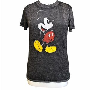 Distressed Mickey Mouse Disney Graphic Tee